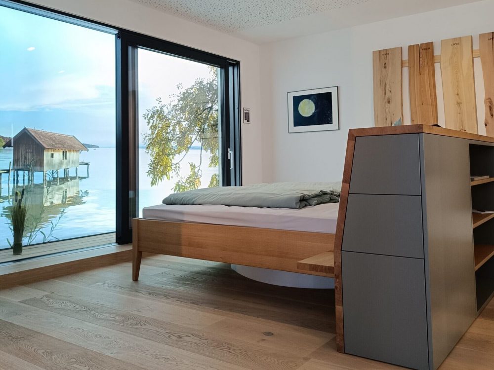 Schlafzimmer und Hebe-Schiebetüren